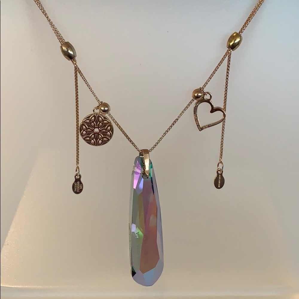 Alex and Ani Rare Swarovski Pendant Necklace
